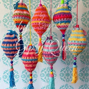 Patrón de crochet para una linterna, lámpara de crochet, linterna de crochet, pantalla de lámpara de crochet