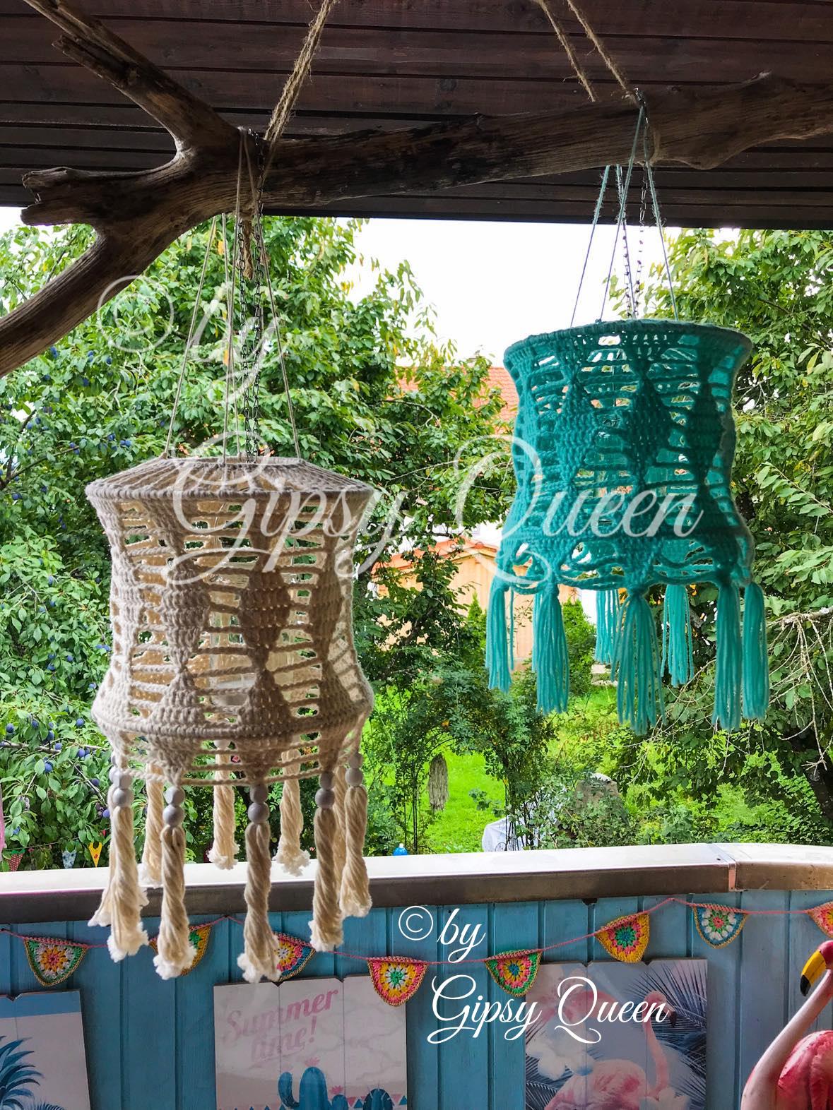 34 Crochet Lamps That Will Look Great in Your Home 2 Crochet pattern Luna lamp