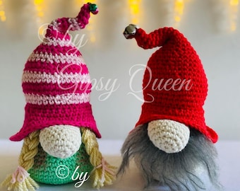 Crochet pattern for gnomes "Willi & Wally" – DIY decoration, amigurumi gnome, gift idea, PDF instructions