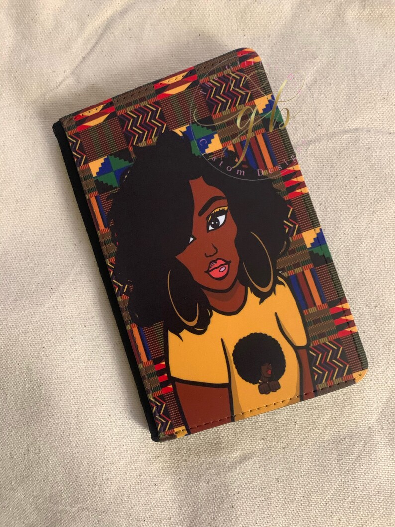 Passport holder passport cover passport travel black girl Etsy