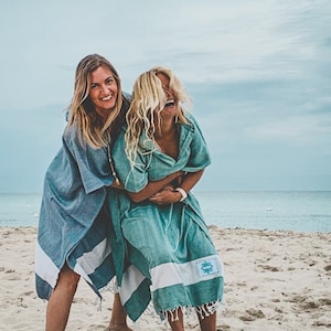 Surf & Travel Poncho Kitesurf/ Surf/ Unisex/ Vanlife/ Camping/ Sauna