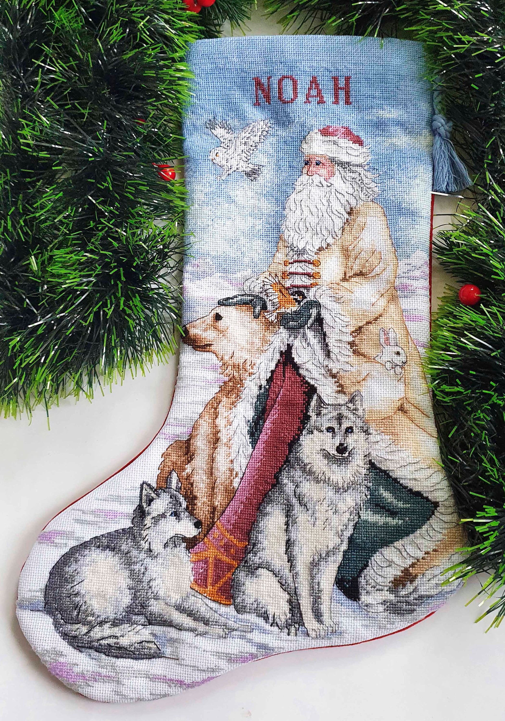 Appalachian Christmas Stocking Kits - Needlepoint Joint