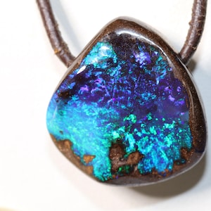 48.8ct Australian Boulder Opal Pendant