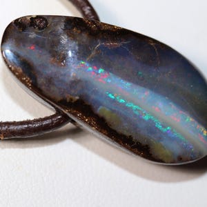 35.0ct Australian Boulder Opal Pendant