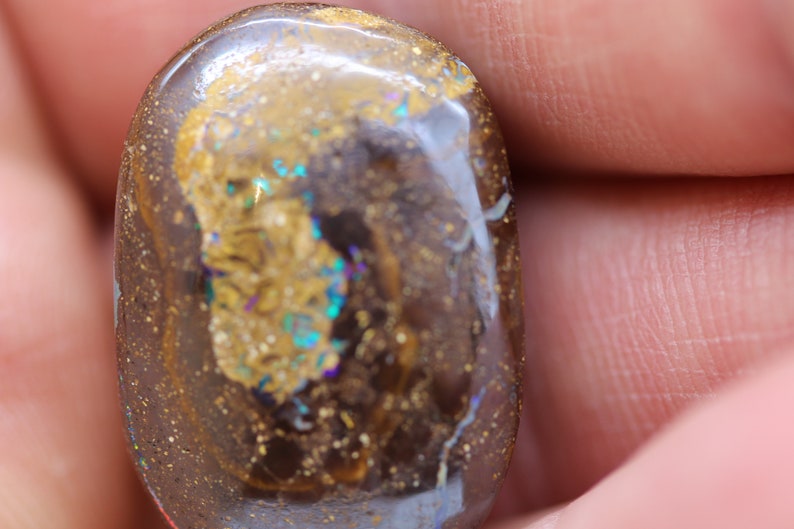 Australian Boulder Opal Pendant