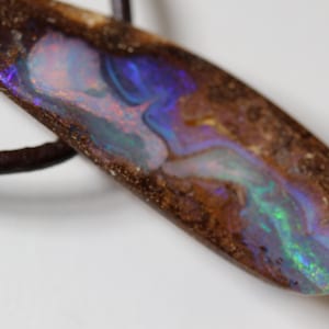 41.7ct Australian Boulder Opal Pendant with Video