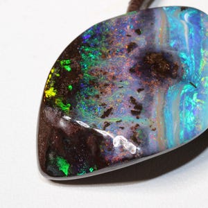 41.7ct Australian Boulder Opal Pendant