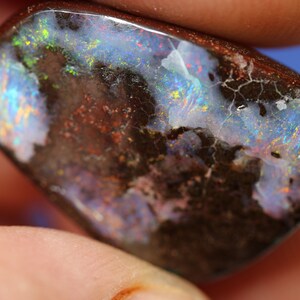 41.7ct Australian Boulder Opal Pendant with Video