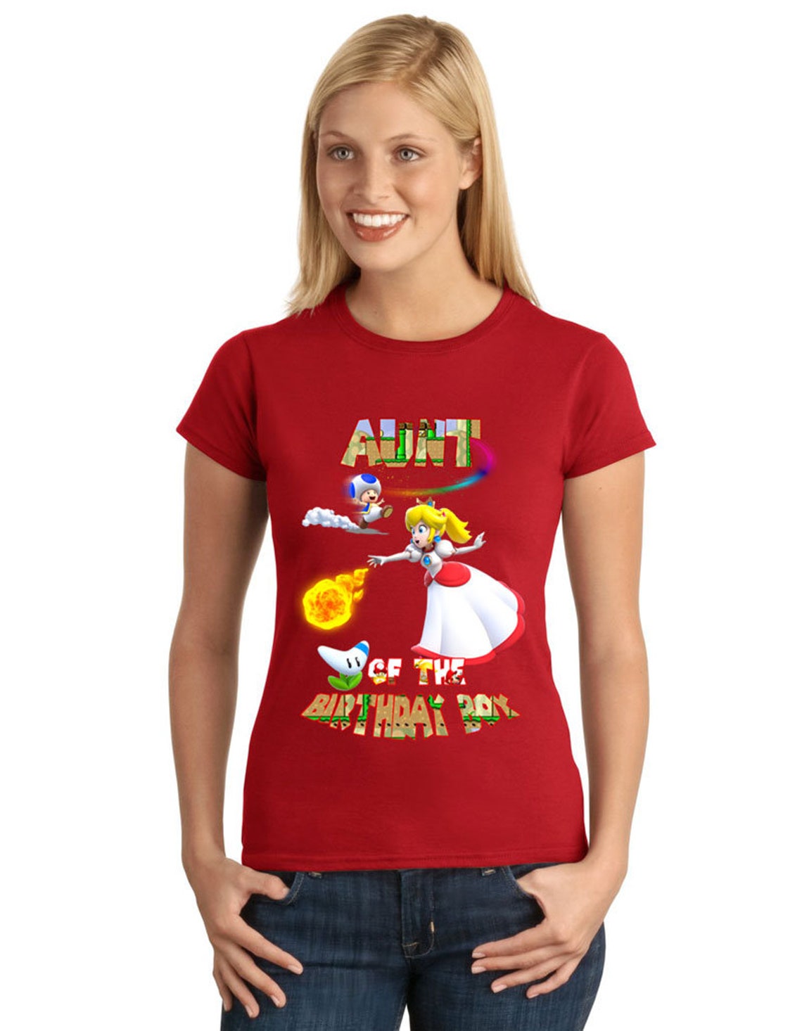 Super Mario Family Tshirt Super Mario Birthday Family Shirt Etsy