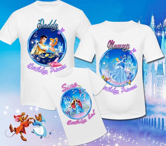 cinderella birthday shirt