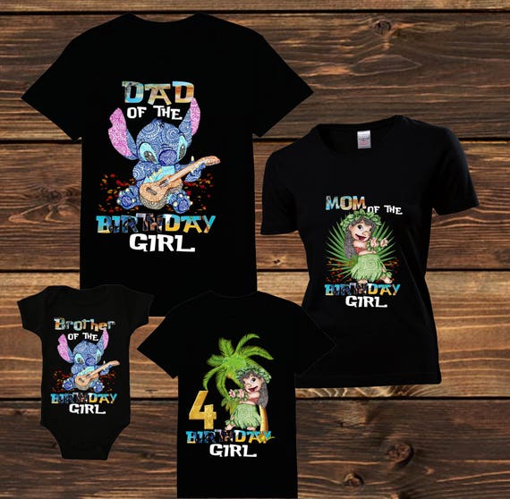 stitch birthday shirt