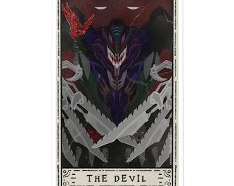 Devil Tarot Card Bubble-free stickers Bionicle Inspired