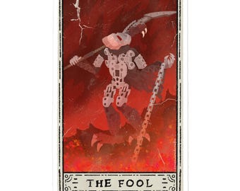 The Fool Tarot Card Bubble-free sticker Bionicle Inspired
