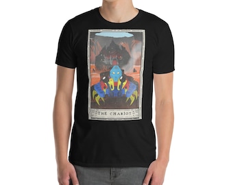 The Chariot Tarot Card Short-Sleeve Unisex T-Shirt Bionicle Inspired