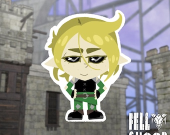 Chibi Cyndil Sticker (Textless) - Fell Swoop