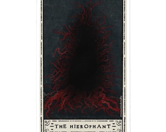 Hierophant Tarot Card Bubble-free stickers Bionicle Inspired
