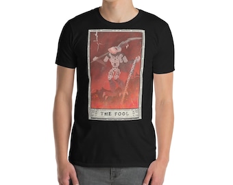 The Fool Tarot Card Short-Sleeve Unisex T-Shirt Bionicle Inspired