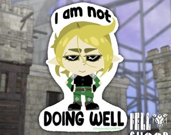 Chibi Cyndil Sticker - Fell Swoop
