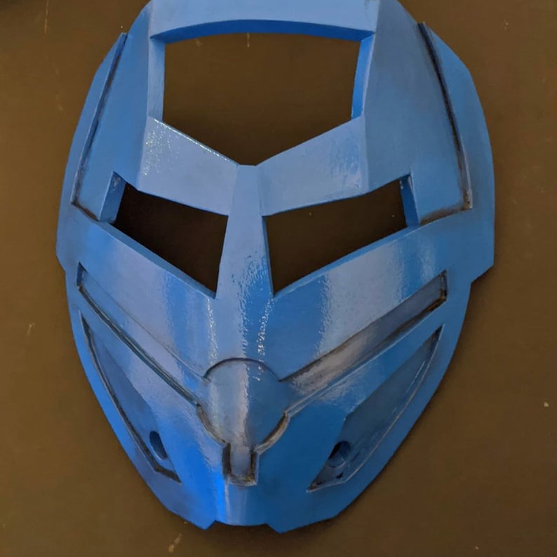 Wearable Noble Dark-Vision Mask Cosplay Bionicle-Inspired image 1