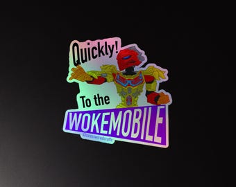 Wokemobile Holographic stickers Bionicle Inspired Meme