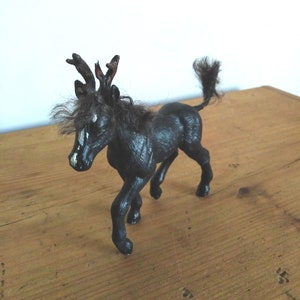 Black kirin foal