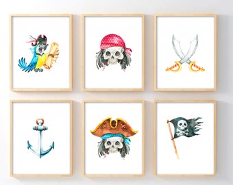 Pirate Room Decor Etsy