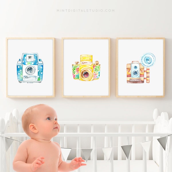 Colorful Nursery Art Etsy
