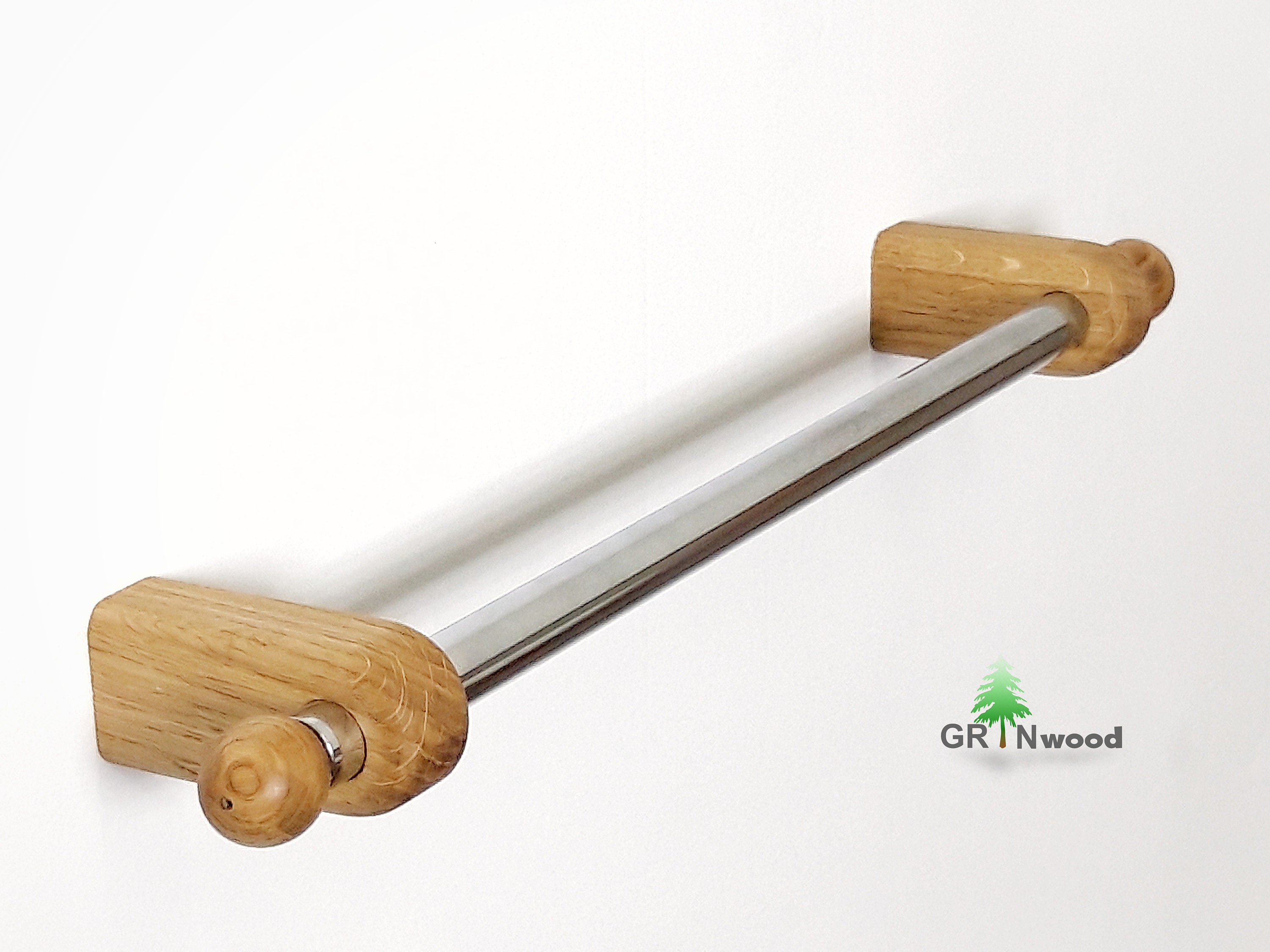 Bathroom Towel Bar// Wooden Towel Hanger // Kitchen Wall | Etsy