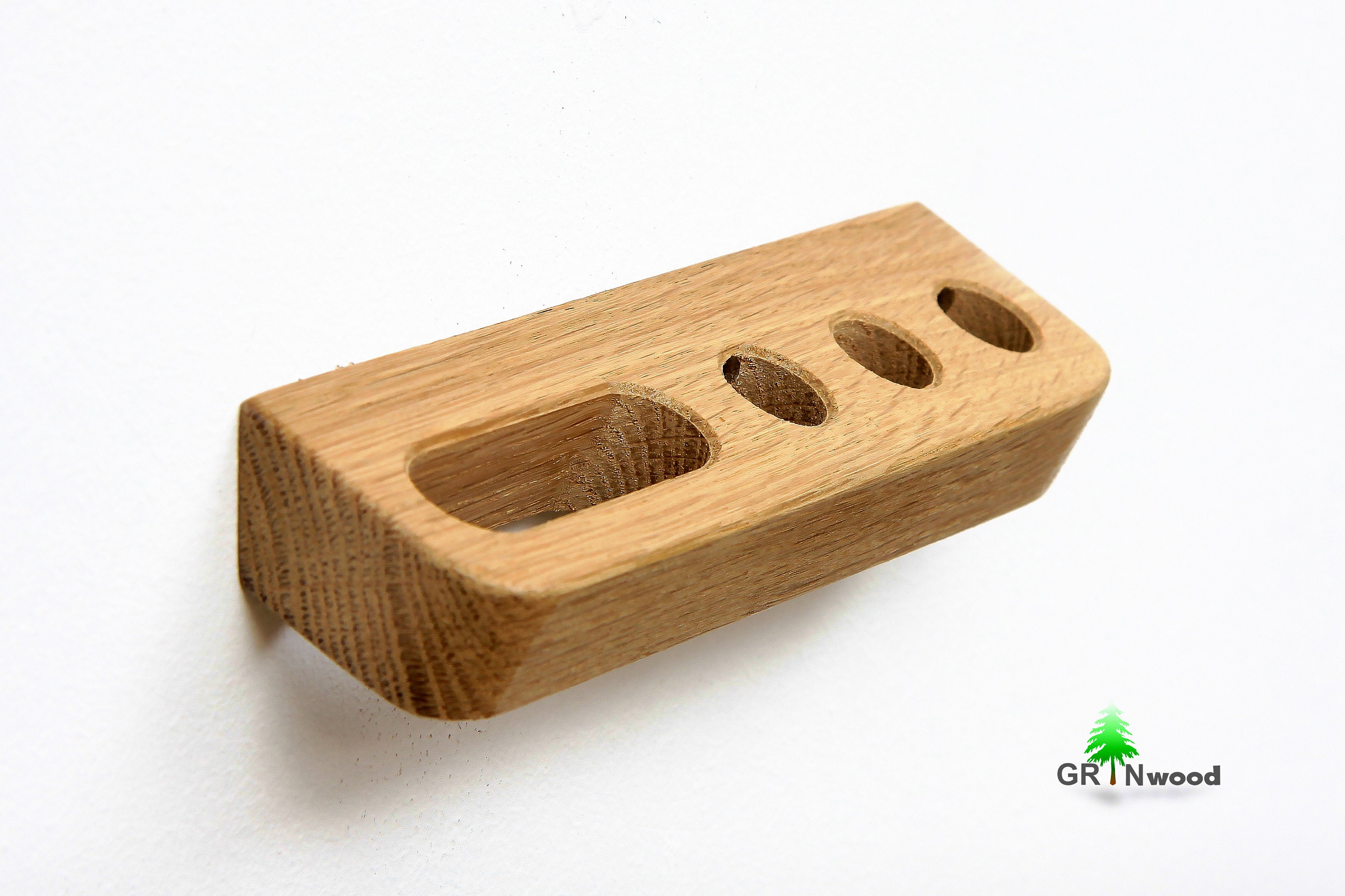 Handgefertigter Zahnbürstenhalter Aus Eiche - Made In Germany Für Wondersmile