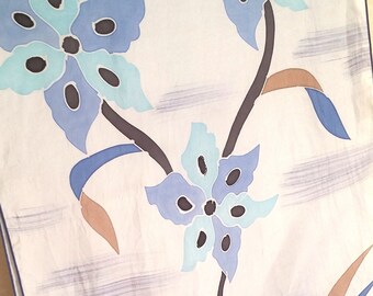 Unique Capsule Wardrobe French Silk Scarf By Daniel La Foret Etsy