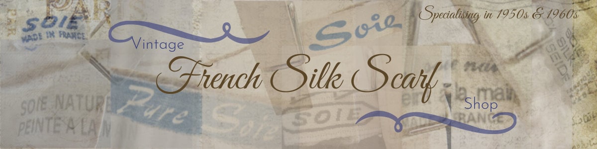 FrenchSilkScarf - Etsy