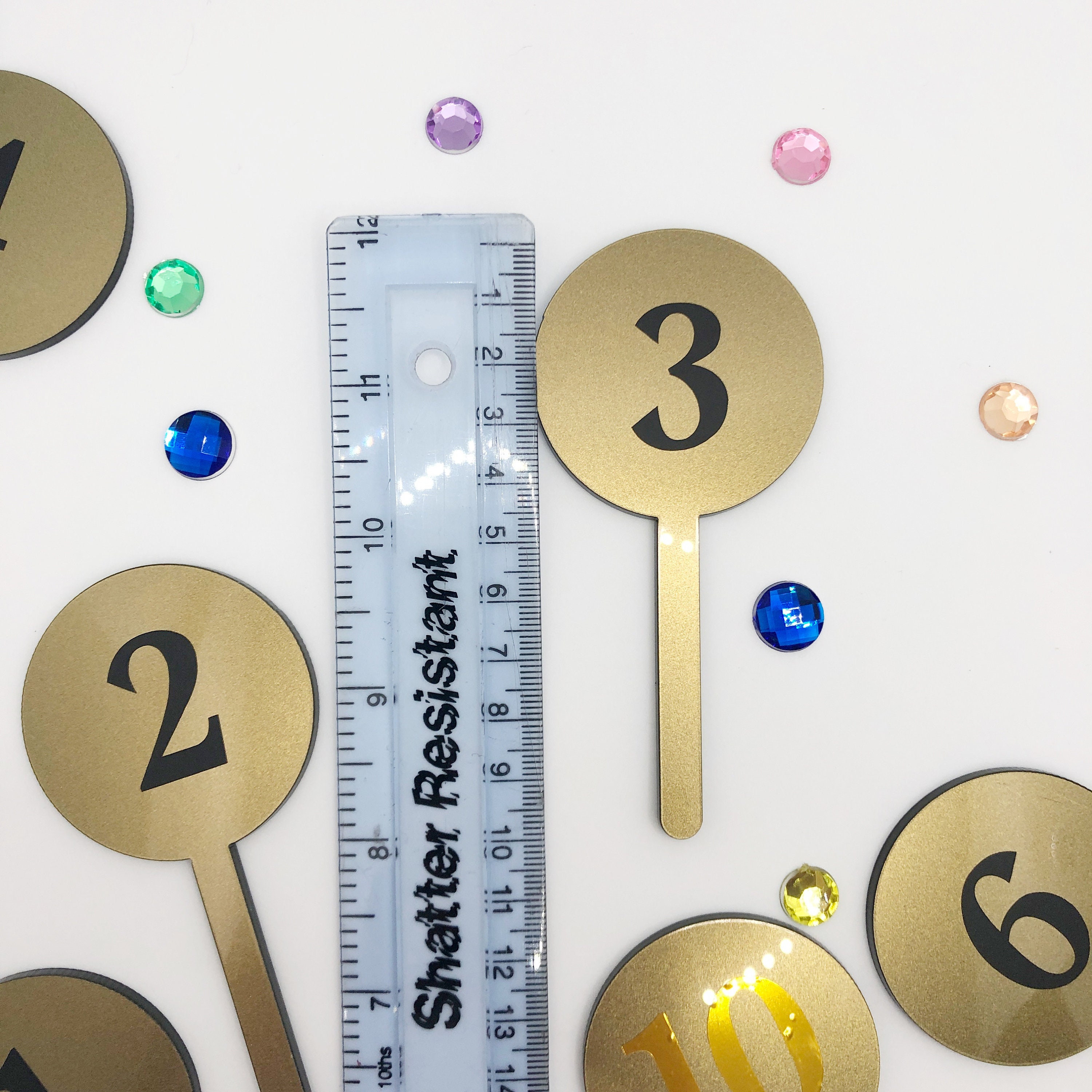 Mini Strictly Come Dancing themed acrylic scoring paddles Etsy