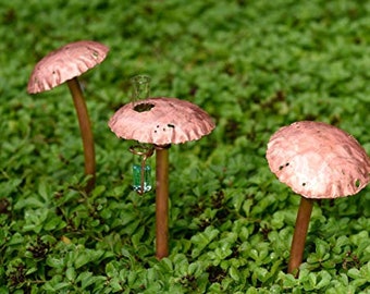 Copper Rain Gauge Trio