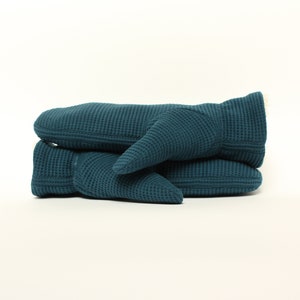 Organic Cotton Gloves Vegan & Plastic free Winter Mitens image 4