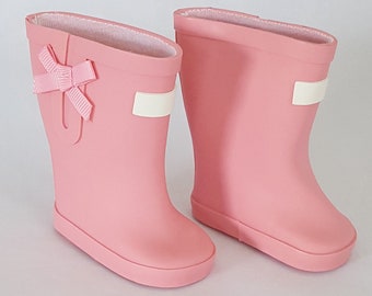 Magenta Buckle Rain Boots 18/" Doll Clothes Fits American Girl Dolls