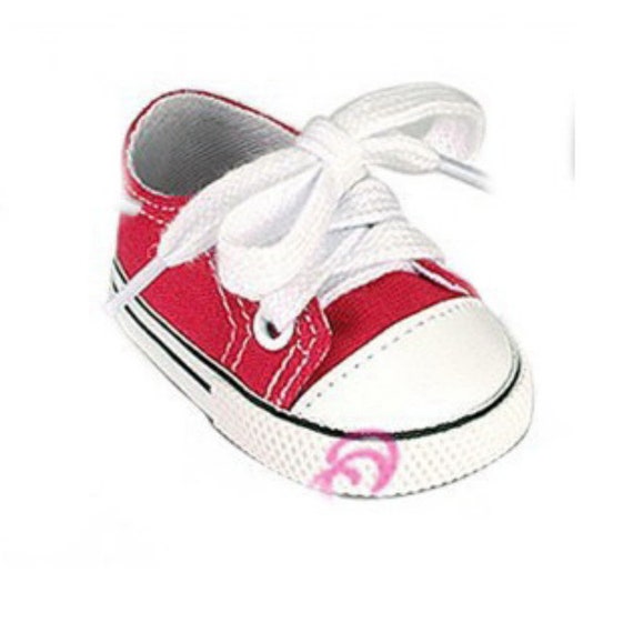girls red tennis shoes
