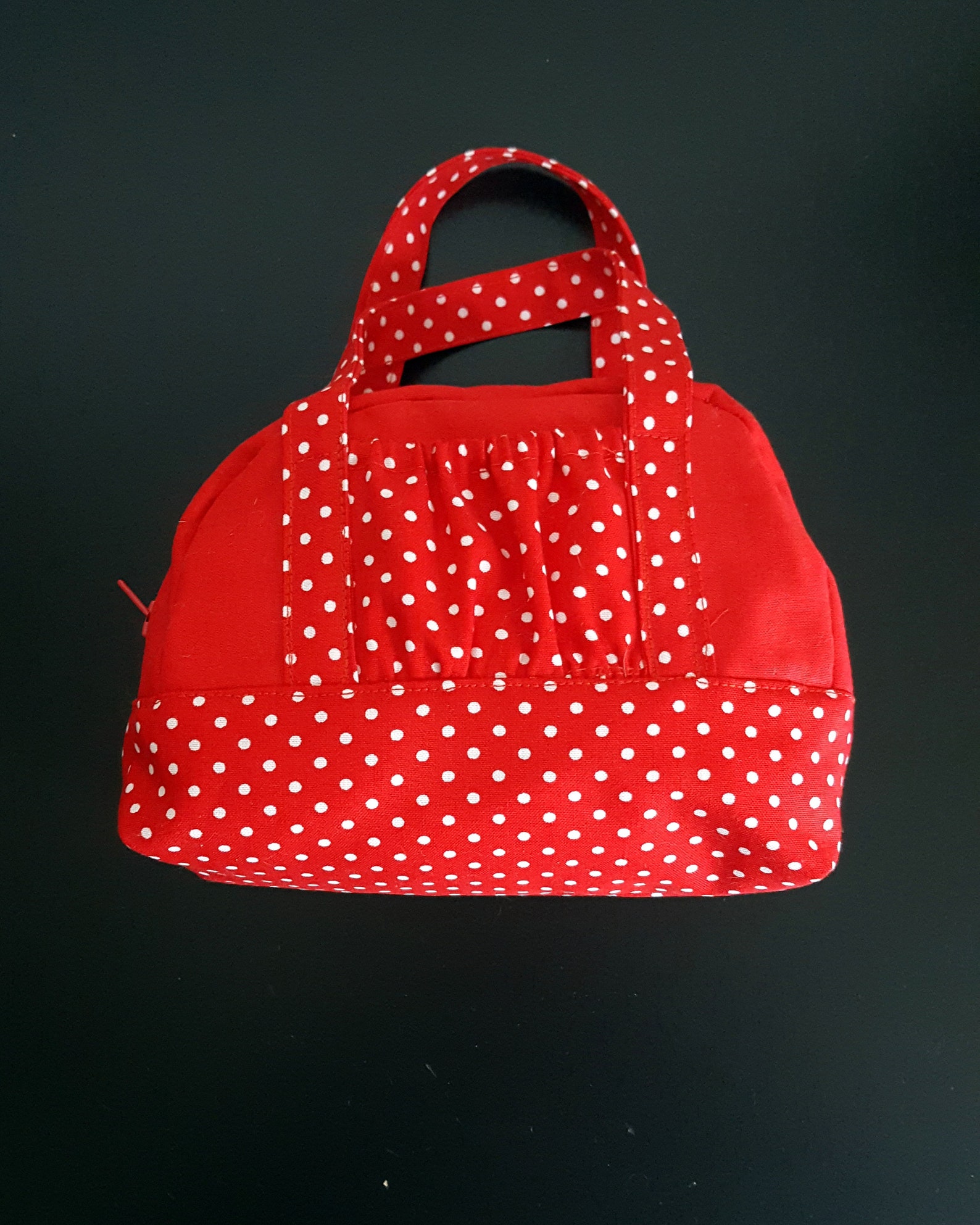 Duffle Bag Red Polka Dots for 18 dolls American Girl Etsy