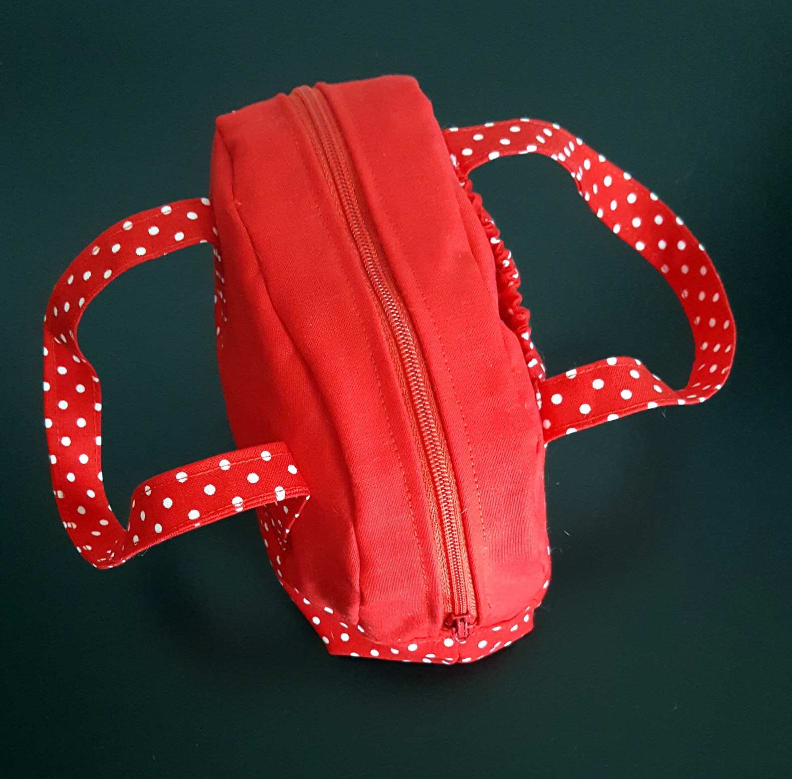 Duffle Bag Red Polka Dots for 18 dolls American Girl Etsy
