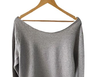 Weg von der Schulter Sweatshirt