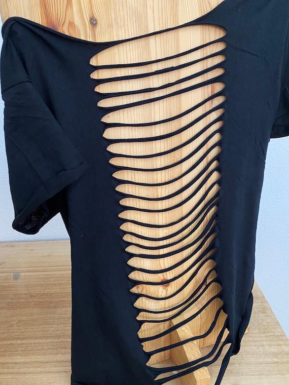 Off shoulder gym t shirt sale