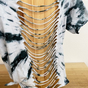 off the shoulder band tee