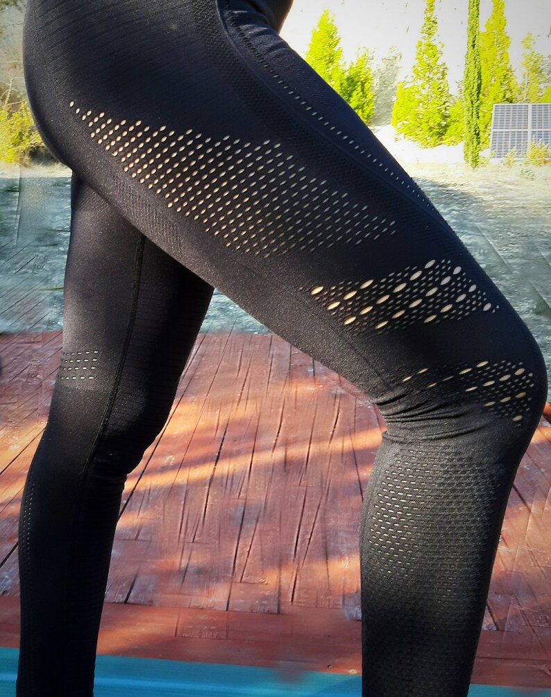 Gym Leggings Seamless Yoga Pants Workout Leggings Yoga Pants Black Yoga Pants Yoga Leggings Black Hollow out Seamless Yoga Leggings