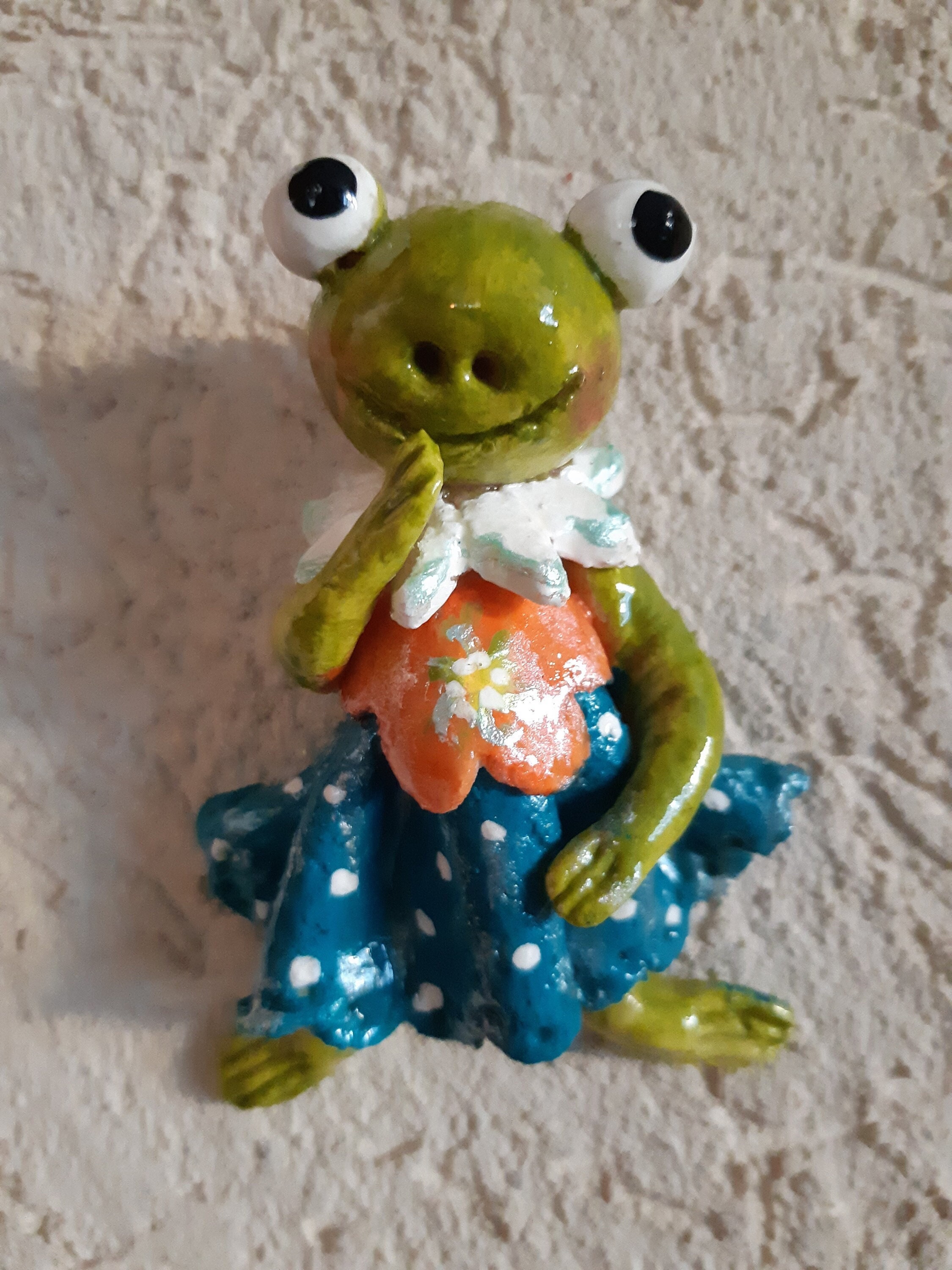 Grenouille en Pâte à Sel