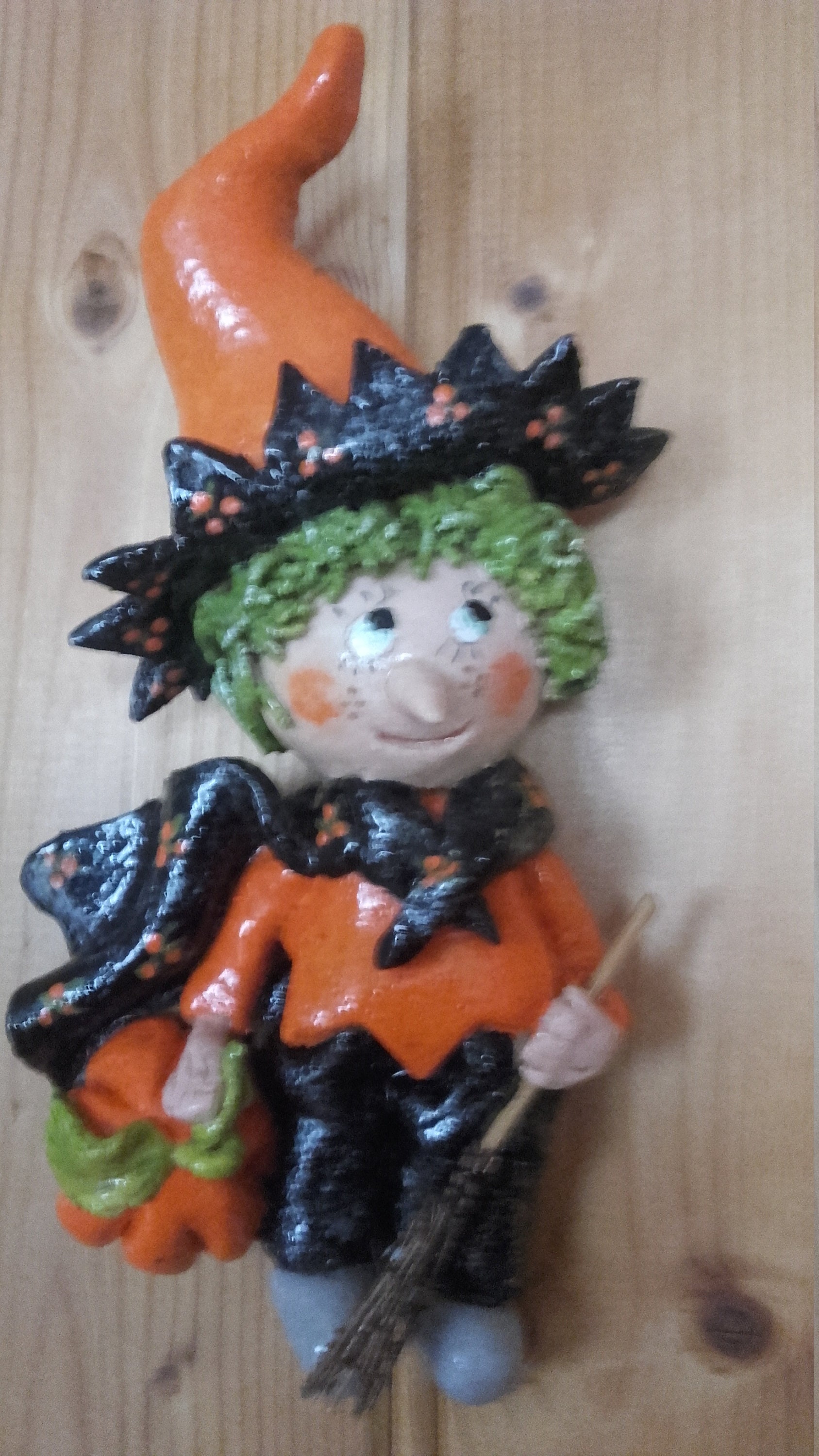 Sorcière en Pâte à Sel