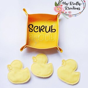 Ducky Face Cleaning Pads, Face Wash Cleaning Cloths, Face Pads, Make Up Remover Pads, Facial Cleaning Pad Set, Duck Set