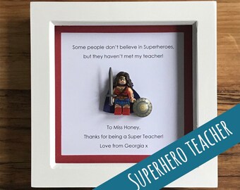 Superhero Teacher Etsy