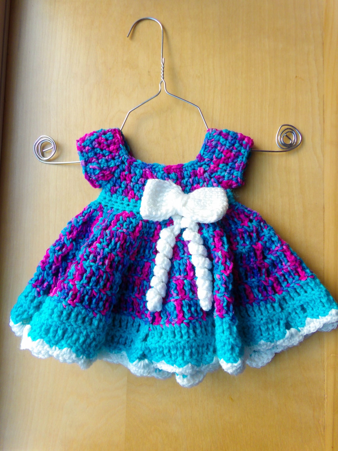 Crochet Baby Dress Crochet Baby Clothes Handmade Newborn Etsy