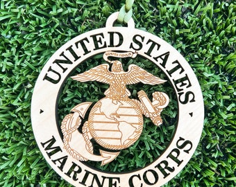 Ornament mariniers | USMC-ornament | Grommenornament | Militair ornament | Kerst van het Korps Mariniers