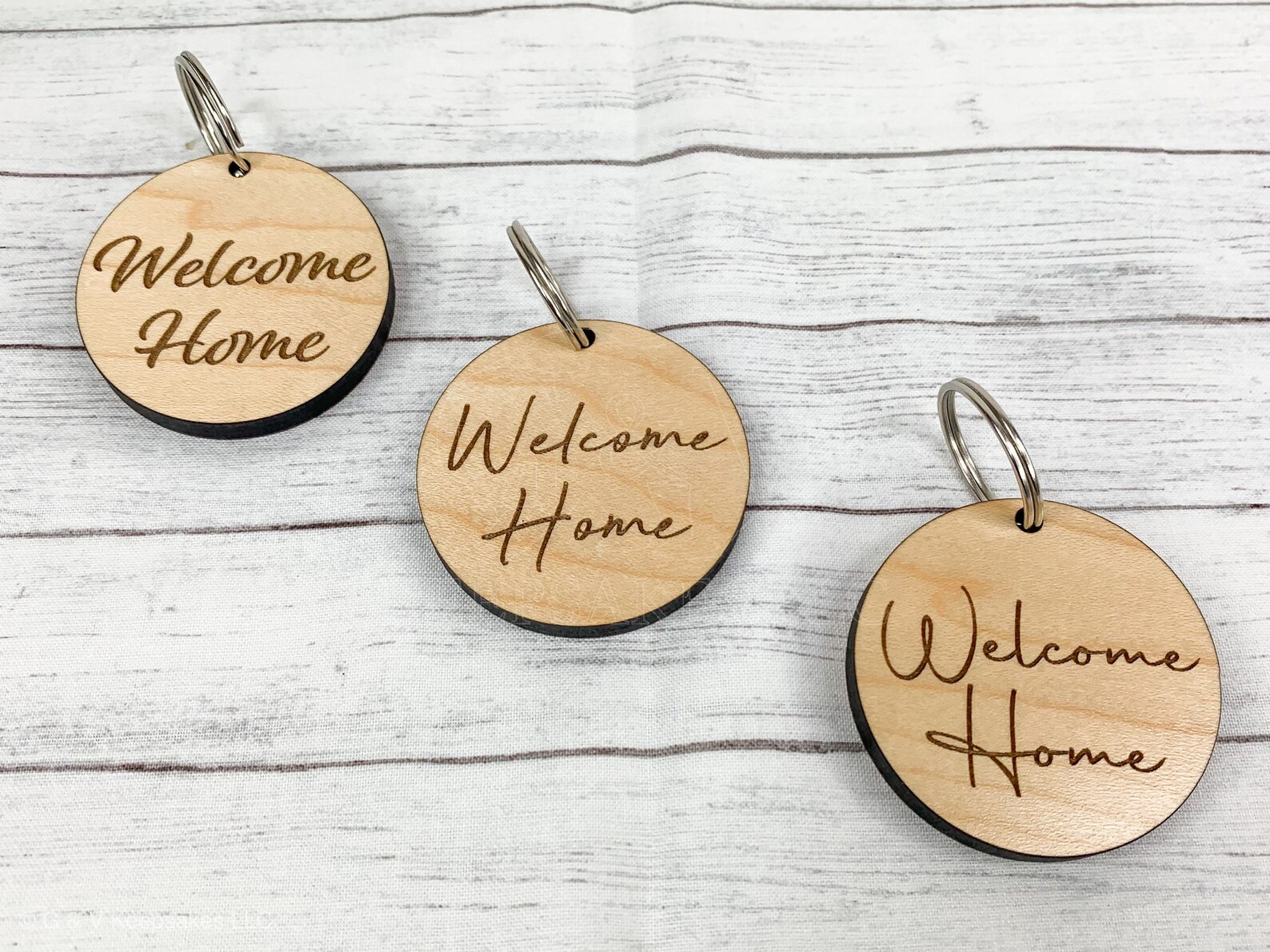 Home Wood Keychains Etsy