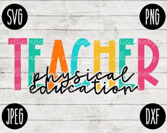 Download Pe Teacher Svg Etsy